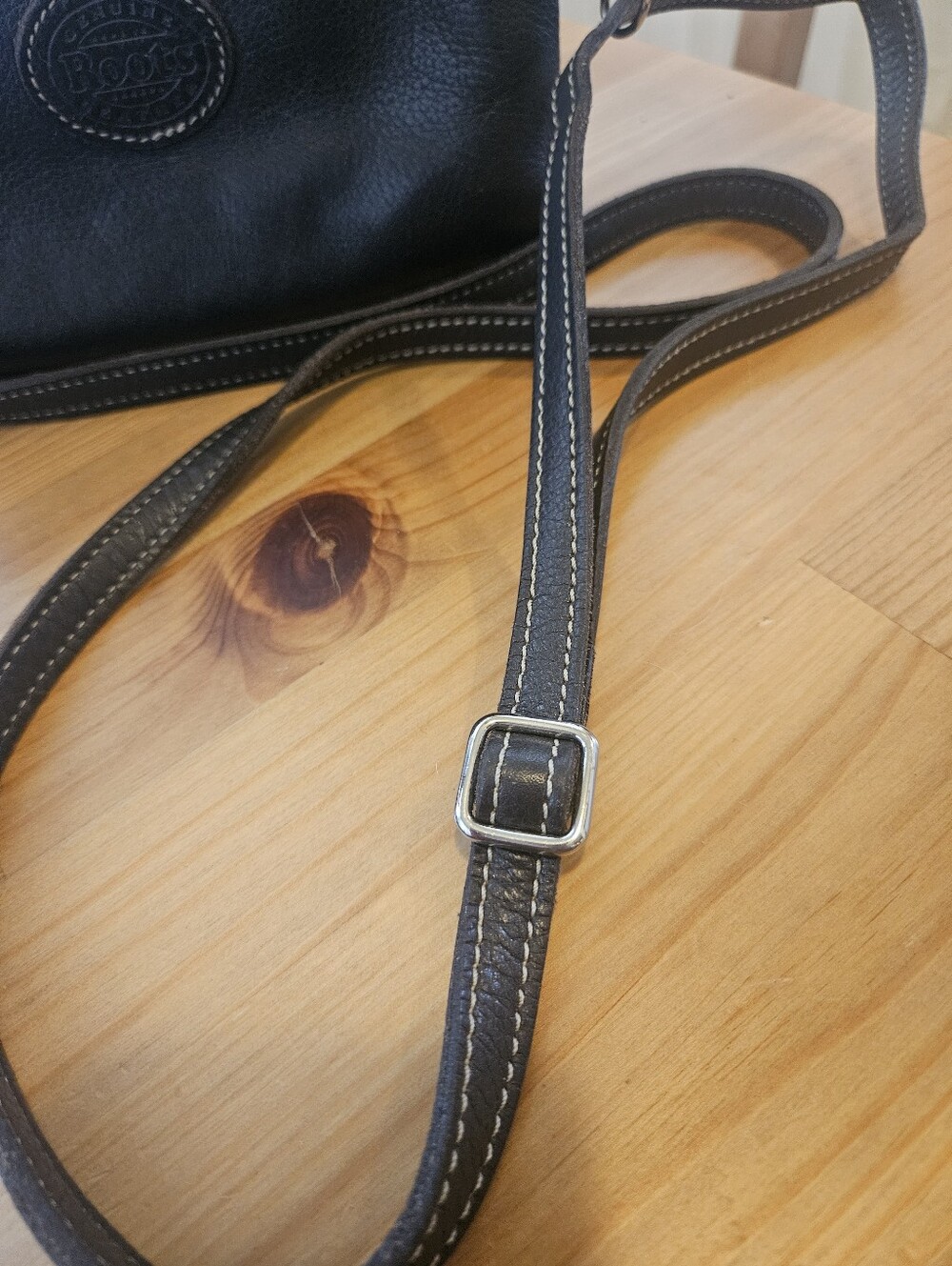 Roots Twinsie Bag 2.0 Cloud Crossbody Brown Leather - Picture 5 of 13